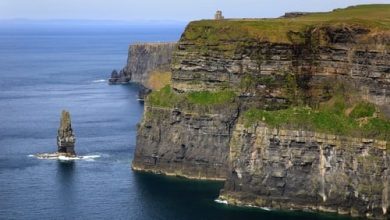 Photo of Woman dies after falling from Cliffs of Moher in County Clare