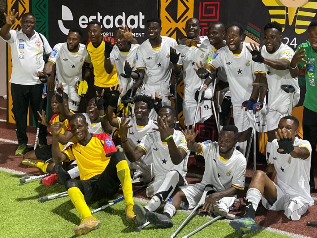 Ghana's amputee national team, the Black Challenge emerged victorious at the AfCON, defeating Morocco 2-1 in a thrilling final held in...