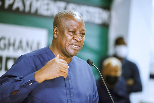 John Mahama has pledged that his next administration will aggressively tackle and defeat corruption, which he asserts is...