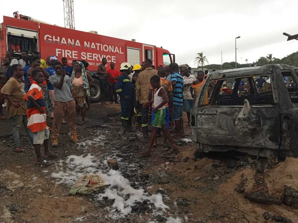 A third victim has succumbed to injuries from the premix fuel fire outbreak in Egyiresia near Sekondi, raising the death toll to three. 