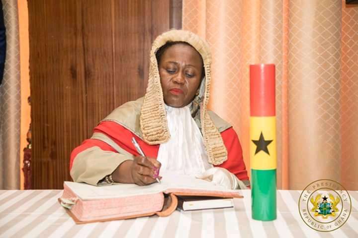 Chief Justice, Gertrude Torkornoo, has forwarded a petition calling for the removal of Kissi Agyebeng to him for his response.