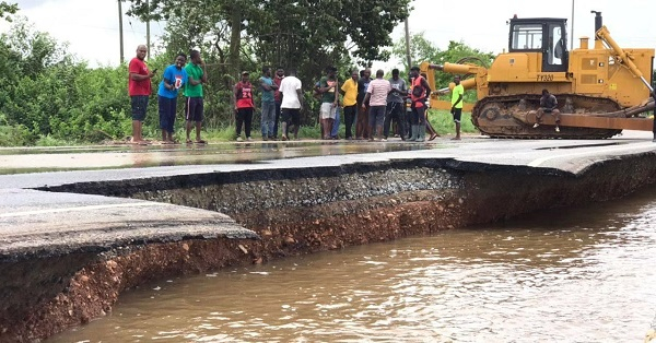 Diversion of the Ayensu River by a contractor on the Kasoa-Cape Coast Highway has led to severe destruction, submerging over 150 houses and...