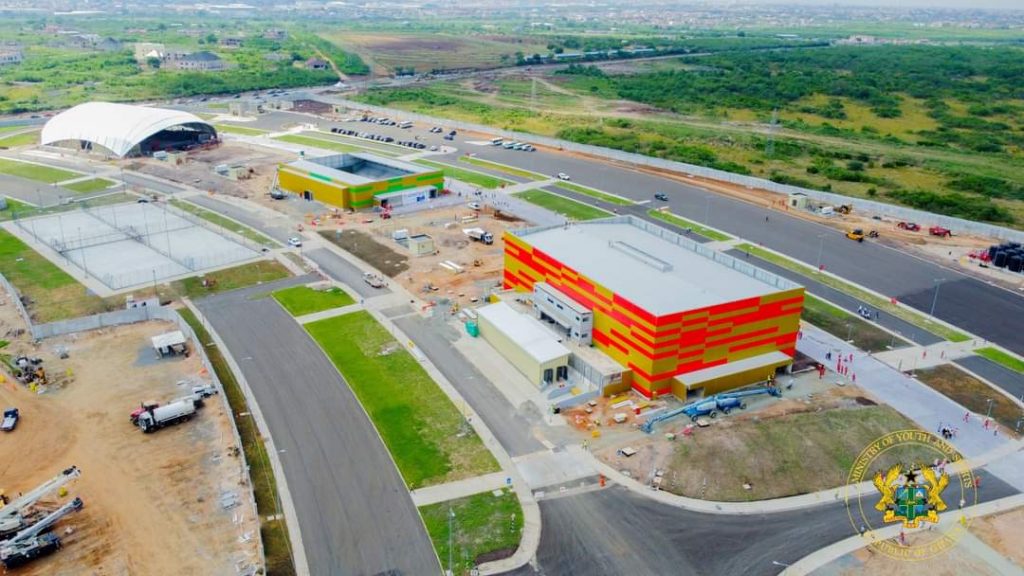 The recently constructed $145m Borteyman Sports Complex has become a topic of concern following a video showing a church service being hos...