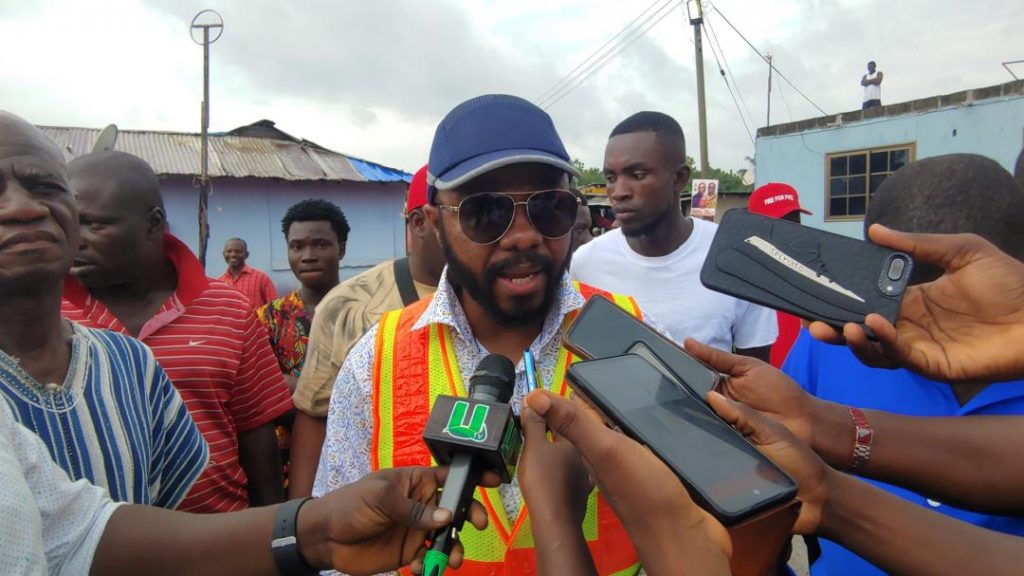 Dr. Prince Hamid Armah, Kwesimintsim MP, addressed critical drainage issues in several flood-prone areas within his constituency.