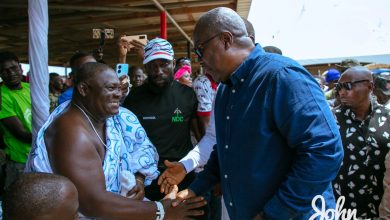 Photo of Mahama promises to revive fishing industry during visit to Tema fishing harbour