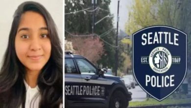 Photo of Seattle officer fired for insensitive comments on Indian student’s death