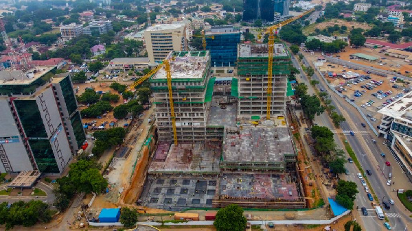 Bank of Ghana has defended its decision to continue the construction of its new head office despite recording a loss of 10.50 billion cedis