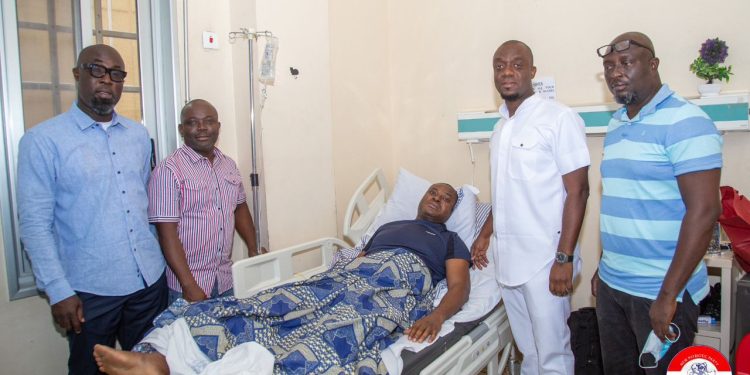 Richard Ahiagbah, of the NPP, is reportedly in stable condition and responding well to treatment following a serious accident near Konongo.