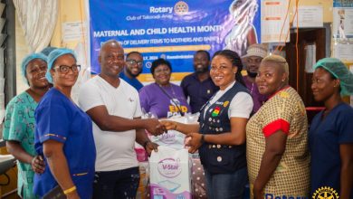 Photo of Rotary club of Takoradi-Anaji donates GH₵10k worth of supplies to Kwesimintsim Gov’t Hospital