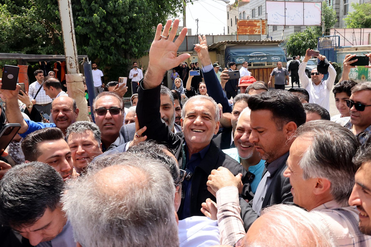 Masoud Pezeshkian Elected Iran's First Reformist President In Two ...