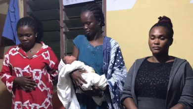 Photo of Three persons arrested for allegedly stealing week-old baby