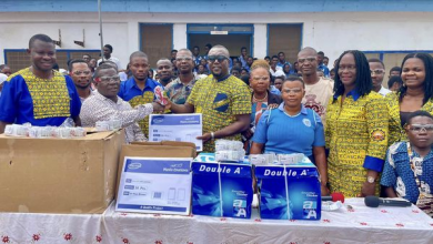 Photo of IDCE at Takoradi Technical University Donates Safety Goggles and Supplies to OITI, Boosting Support for TVET Education