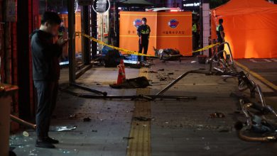 Photo of Car plows into crowd in Seoul, killing nine