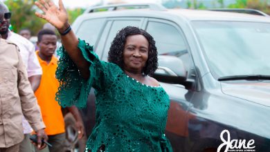 Photo of Naana Opoku-Agyemang was not abandoned by market women in Winneba -Campaign team