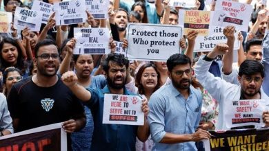 Photo of Doctors in India strike nationally over rape and murder of colleague