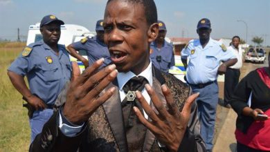 Photo of South African Pastor’s church burned down after storming school with machete