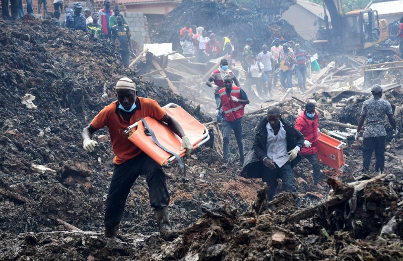 Photo of Landslide at Kampala rubbish dump kills 21, search for survivors continues