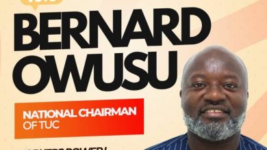 Photo of Bernard Owusu elected new chairman of Trades Union Congress (TUC)