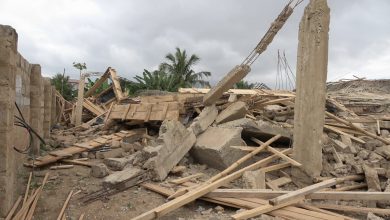 Photo of Three construction workers perish in building collapse at Kasoa’s Asempa Down