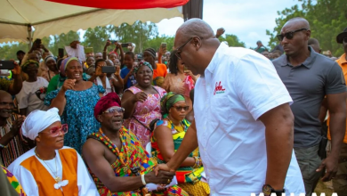 Photo of Mahama kicks off Four-Day campaign tour in Volta Region