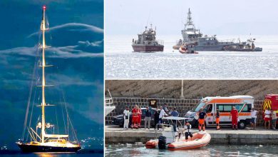 Photo of Six missing, including Morgan Stanley chairman after luxury yacht sinks off Sicily