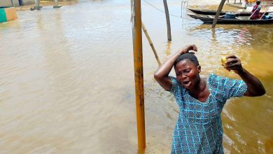 Photo of Two children killed in building collapse amid severe flooding in Nigeria