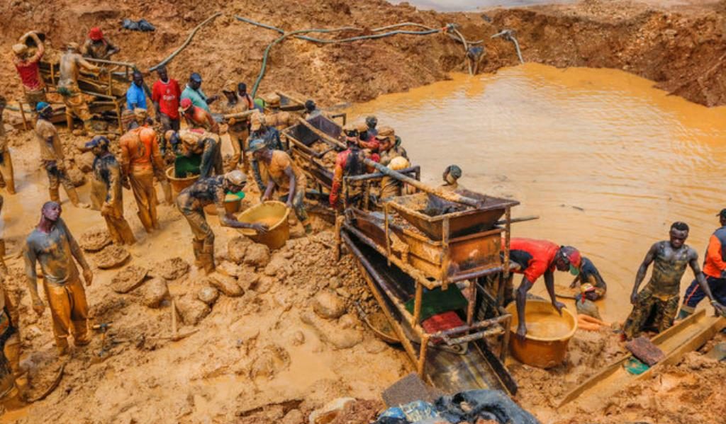 illegal mining