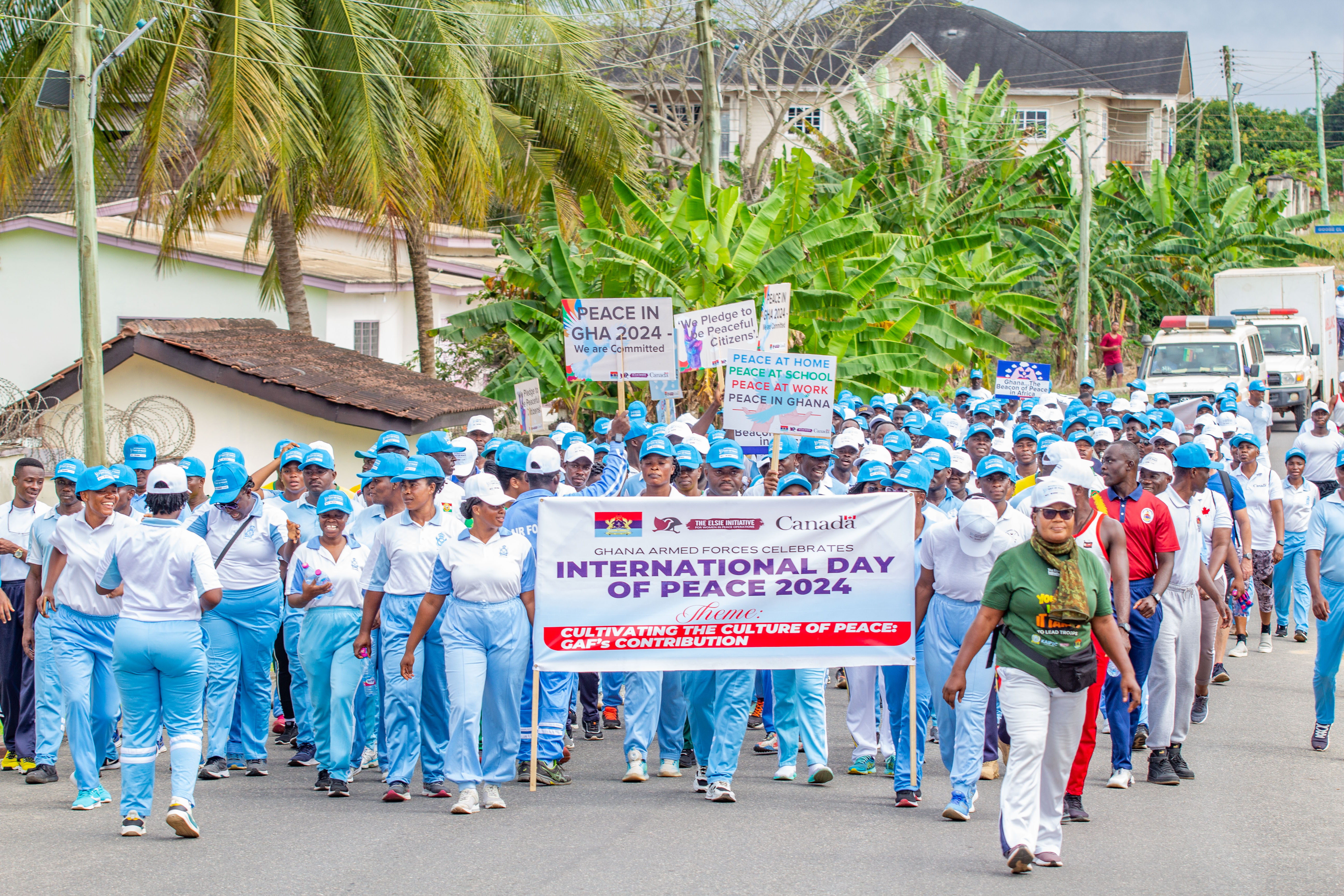 Photo of 2 Garrison Observes Ghana Armed Forces International Day Of Peace 2024