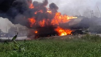 Photo of Head-on collision between fuel tanker and truck in Nigeria kills over 50