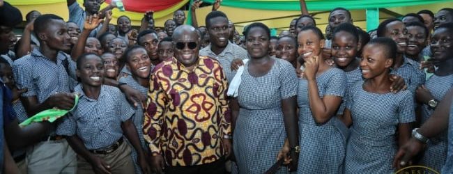 Akufo-Addo has responded to calls for the Free SHS policy to be restructured, suggesting that families who can afford private school fees...