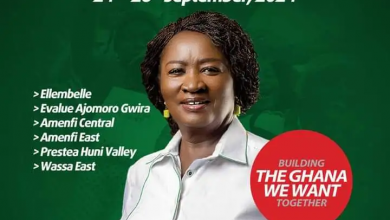 Photo of Prof. Opoku-Agyemang kicks off Phase Two of her Western tour