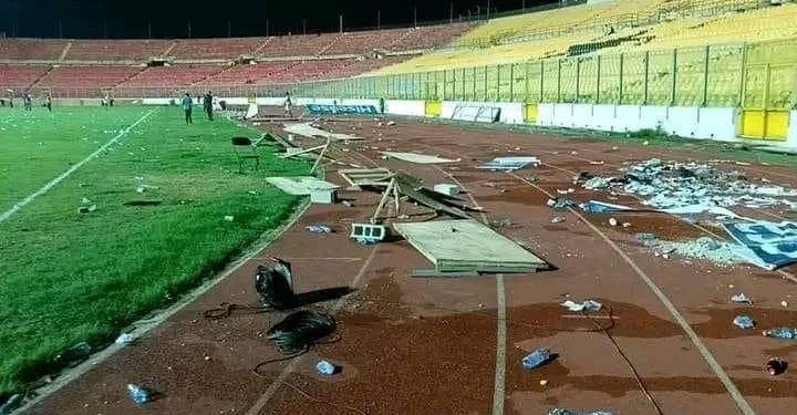 Ghana's 1-0 loss to Angola in a 2025 AFCON qualifier at the Baba Yara Stadium in Kumasi sparked violent reactions from frustrated fans.