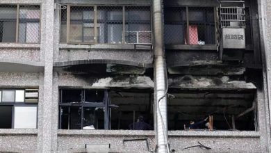 Photo of Nine dead in hospital fire in southern Taiwan amid typhoon Krathon