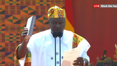 Photo of John Mahama inaugurated as Ghana’s President