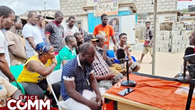 Photo of Spice 91.9 FM engages New Takoradi residents in community consultation