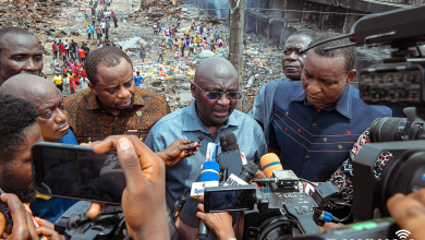 Photo of Dr. Bawumia donates GH¢200,000 and cement to aid traders affected by Kumasi fire