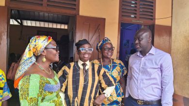 Photo of MP for Effia Constituency conducts a tour of Junior High Schools within the Area