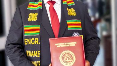 Photo of Engr. Kwame Adu-Mante celebrates professional milestone with IET Ghana’s induction