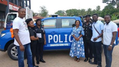 Photo of Dr Grace Ayensu – Danquah donates police pickup to boost security in Essikadu – Ketan