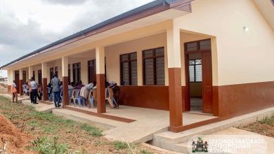 Photo of New classroom block commissioned at Inchaban Nkwanta