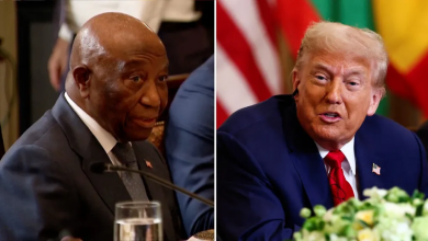 Photo of Trump praises Liberian president’s English, the country’s official language